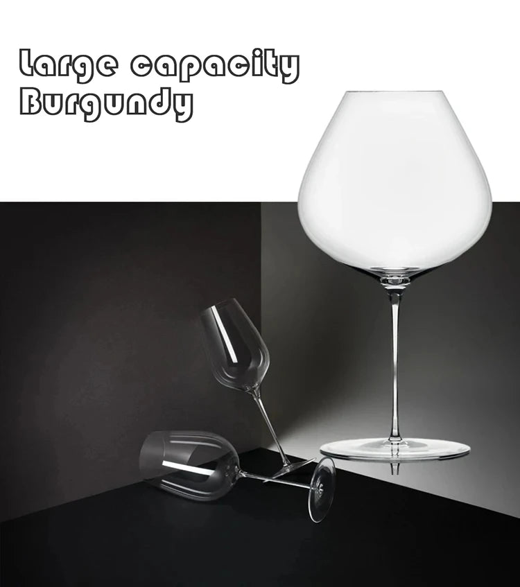 Crystal Handmade Wine Glass — Aroma Enlarging Goblet