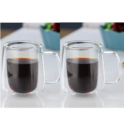 Double-Wall Glass Mug