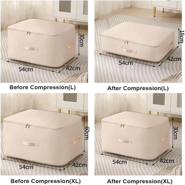 Self Compression Organizer Duvet Storage Bag