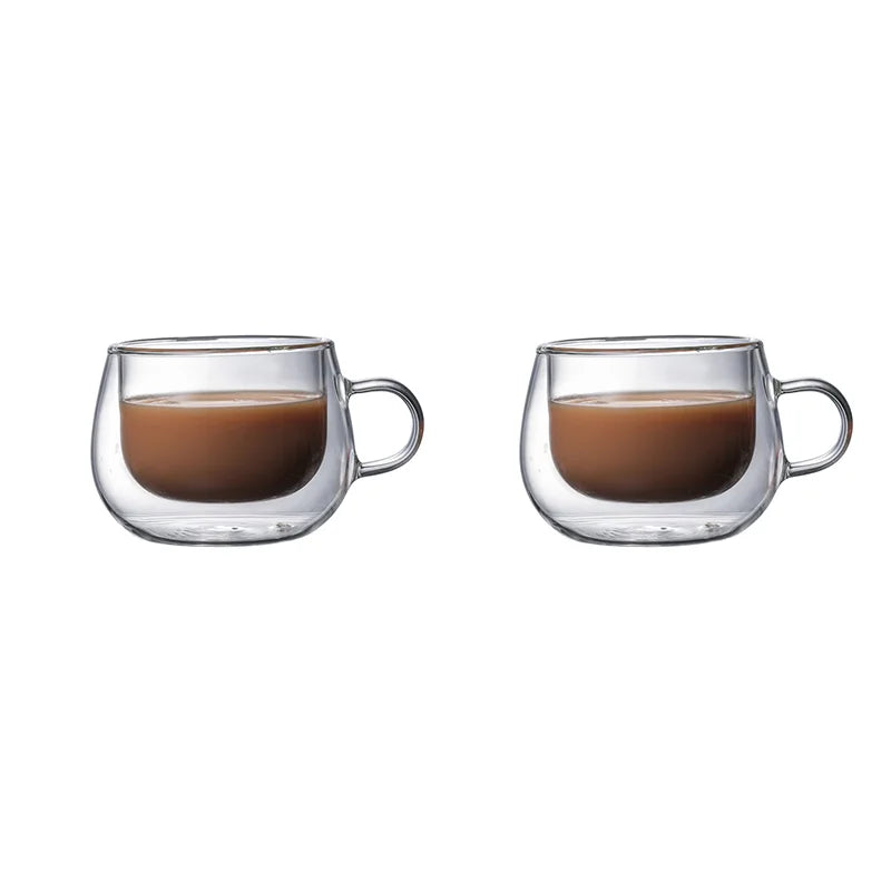 Double-Wall Glass Mug