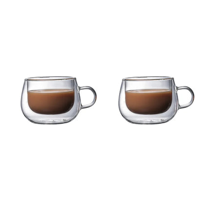 Double-Wall Glass Mug