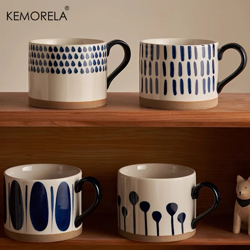Nordic Ceramic Mug with Handle | 450ml