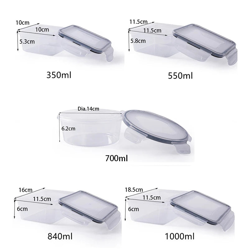 Airtight Food Storage Containers with Lids