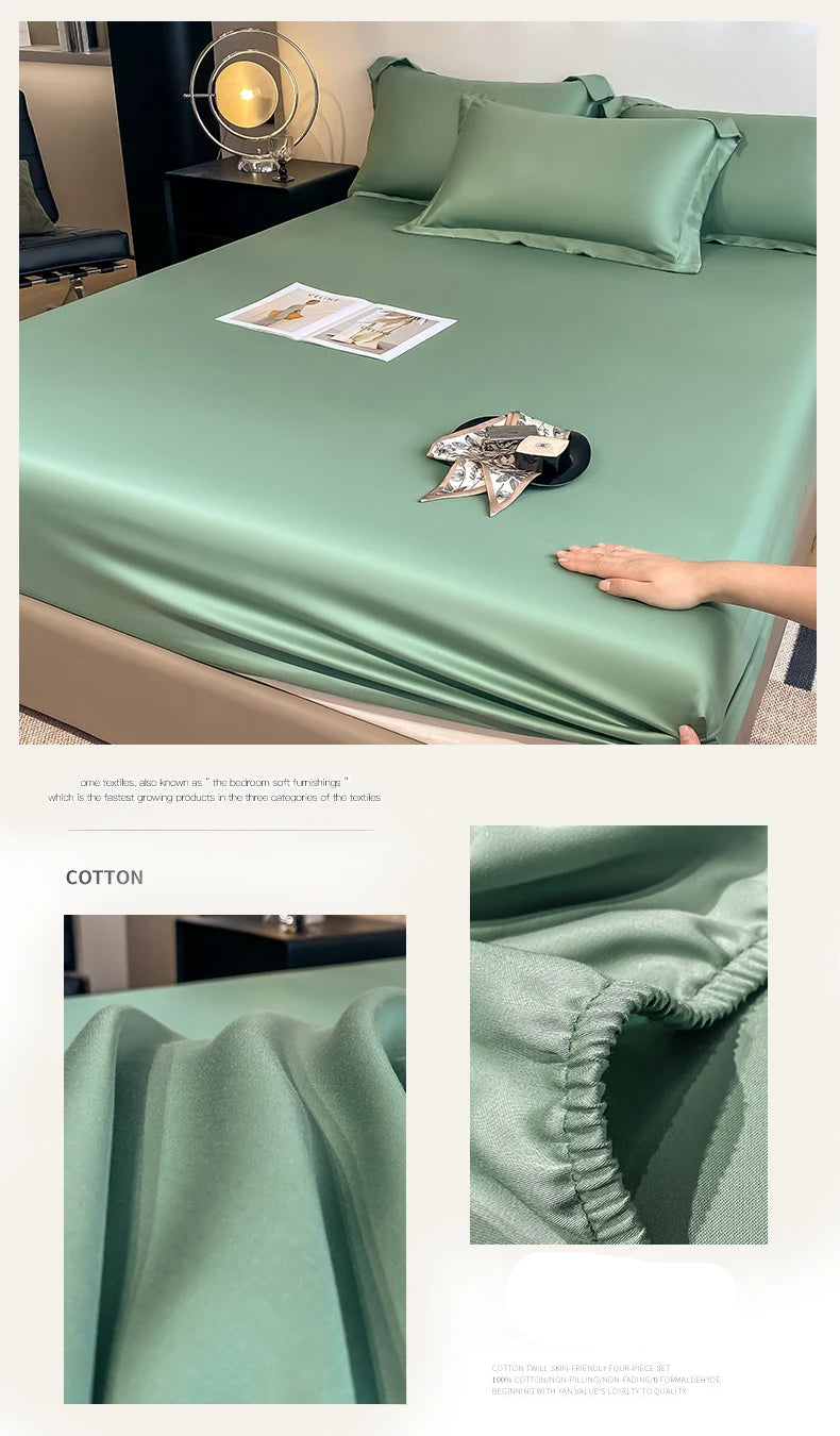 100% Pure Bamboo Bed Sheet Set – 4 or 6 Pieces