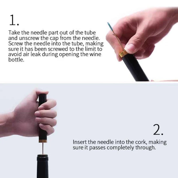 Air Pressure Corkscrew