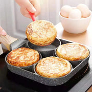 2/4-Hole Non-stick Frying Pan