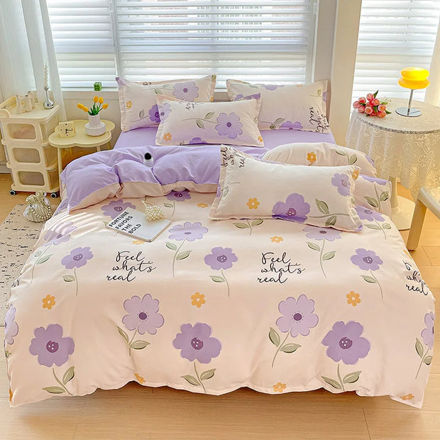 4 Pieces Bedding Set