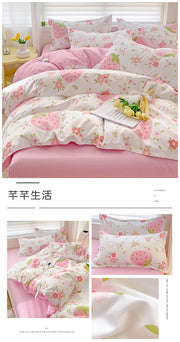 4 Pieces Bedding Set