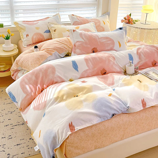 4 Pieces Bedding Set