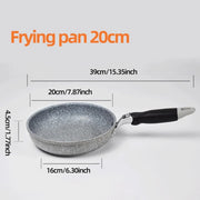 Non-Stick Maifan Stone Design Frying Pan