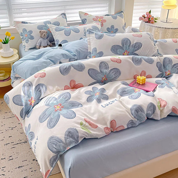 4 Pieces Bedding Set