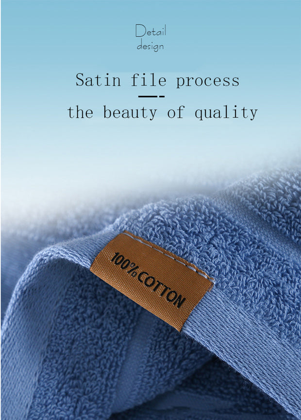 Pure Cotton Bath Towel Set