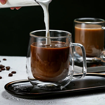 Double-Wall Glass Mug