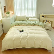 4 Pieces 2 Side Color Bedding Set