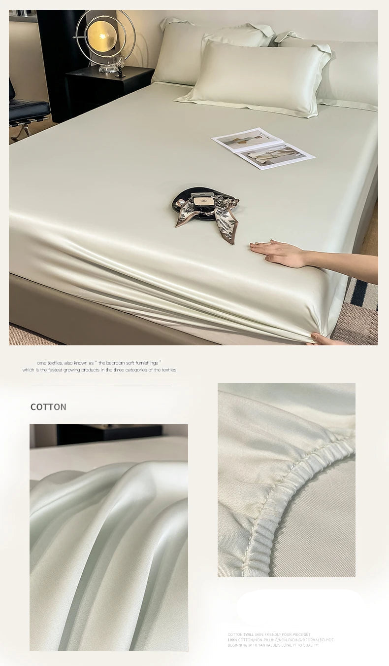 100% Pure Bamboo Bed Sheet Set – 4 or 6 Pieces