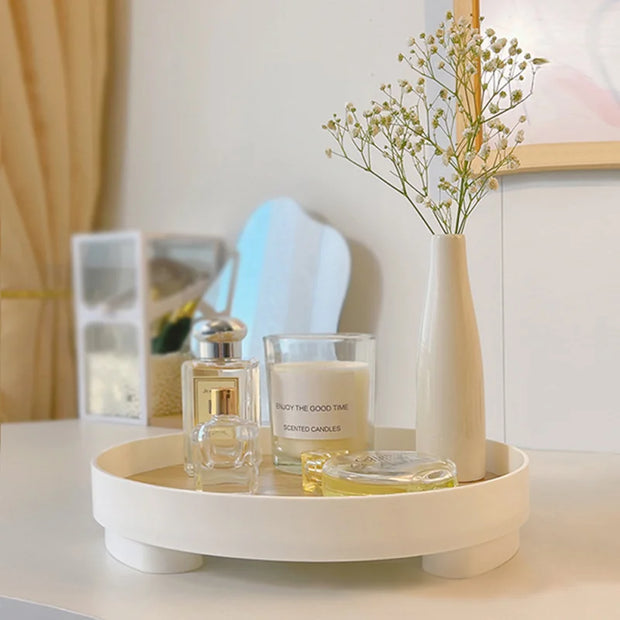 Elegant Round Storage Tray