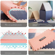 12 Soft Foam Play Mat Pieces Set