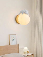 Charming Little Bear Moon Night Light