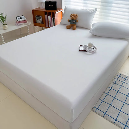 Washed Polyester Fitted Sheet