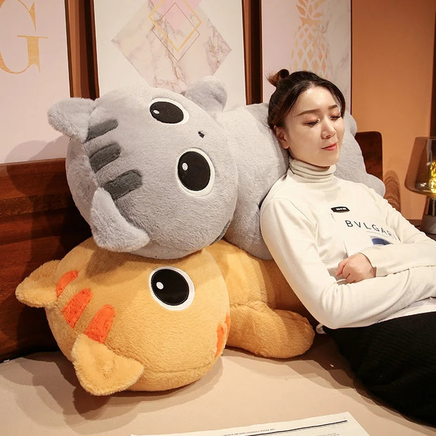 Adorable Hugging Cat Pillow