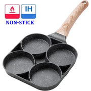 2/4-Hole Non-stick Frying Pan