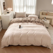 4 Pieces 2 Side Color Bedding Set