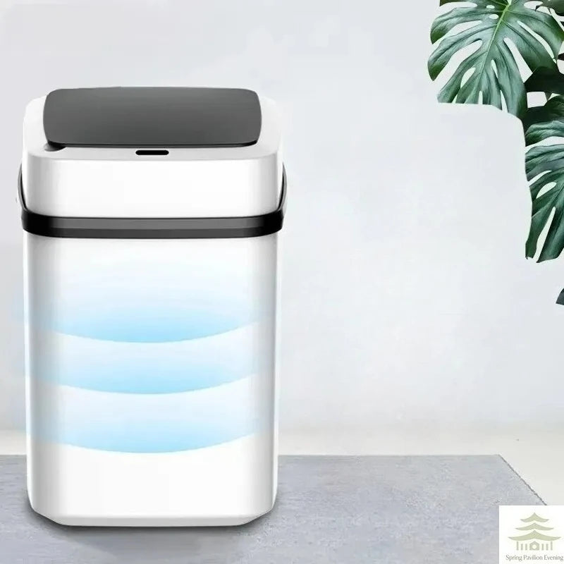 13L Touch-Lid Waste Bin