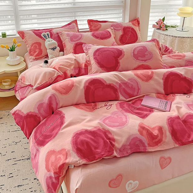 4 Pieces Bedding Set