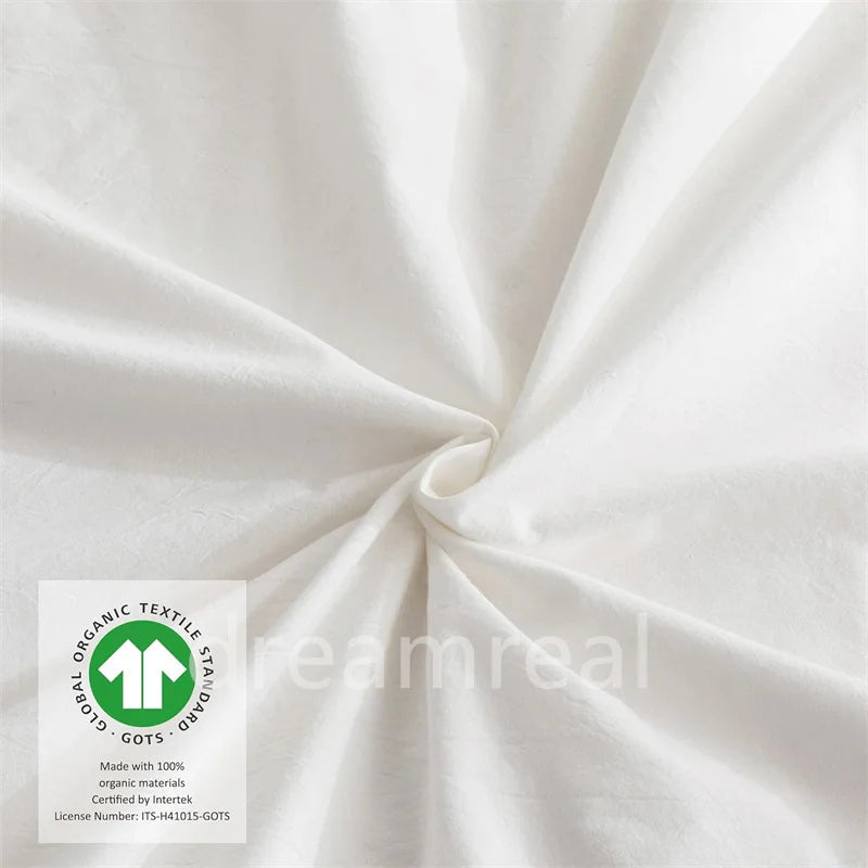 100% Washed Cotton Bedding Set