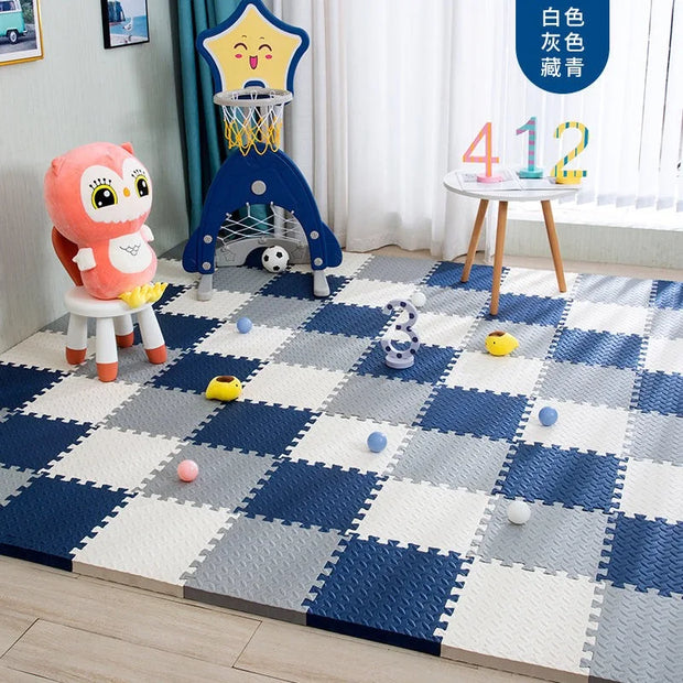 12 Soft Foam Play Mat Pieces Set