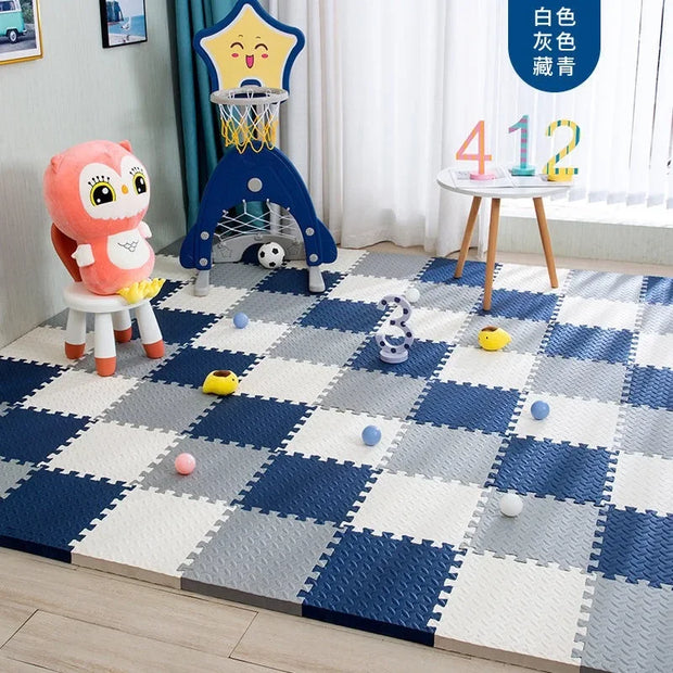 12 Soft Foam Play Mat Pieces Set