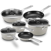 BEZIA 10-Piece Non-Stick Cookware Set – For Induction Cooktops and All Types of Stovetops.
