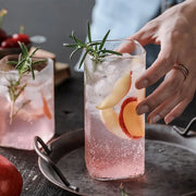 Premium Square Glass Cup for Iced Coffee, Tea and Various Beverages.