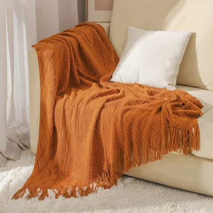 Luxe Knit Throw Blanket