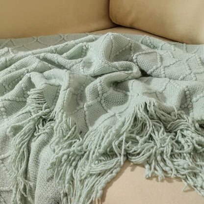 Luxe Knit Throw Blanket