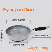 Non-Stick Maifan Stone Design Frying Pan
