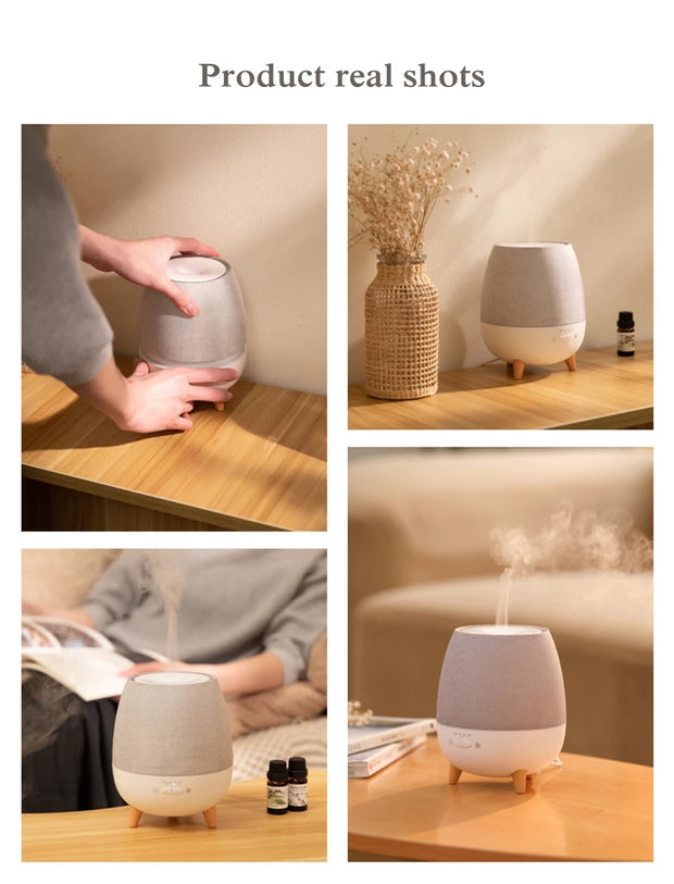 Humidifier and Essential Oil Diffuser with Remote Control