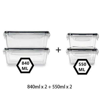 Airtight Food Storage Containers with Lids