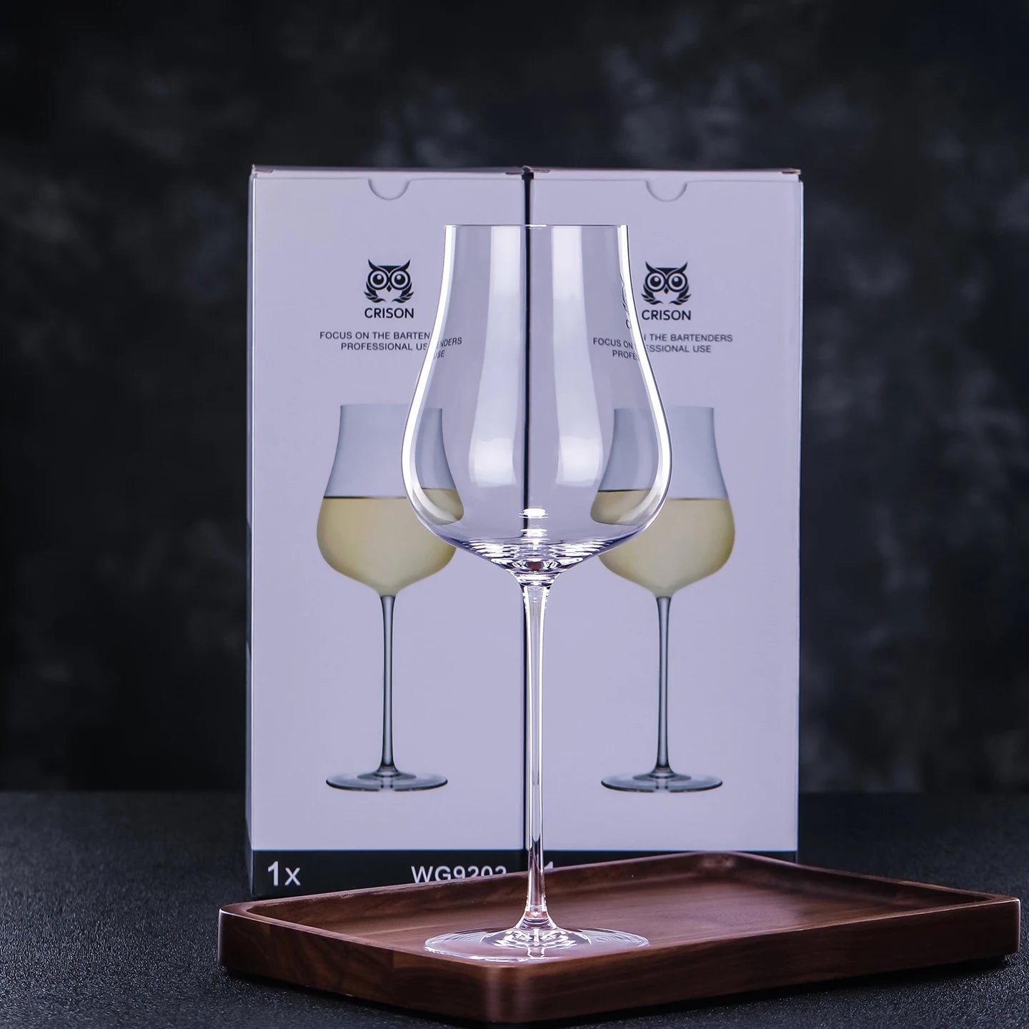 Crystal Burgundy Wine Glass