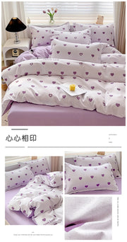 4 Pieces Bedding Set