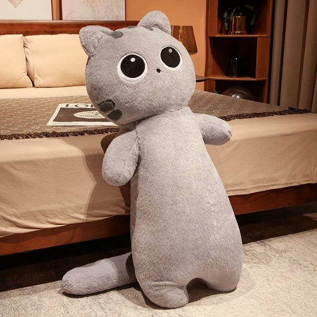 Adorable Hugging Cat Pillow