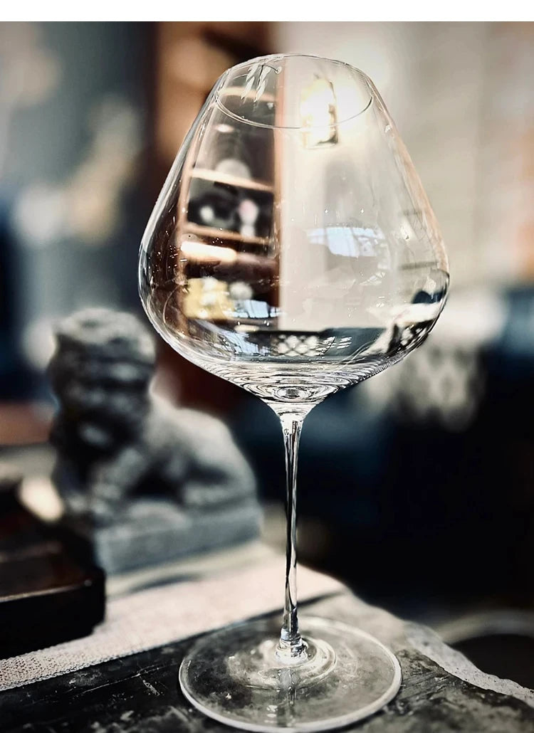 Crystal Handmade Wine Glass — Aroma Enlarging Goblet