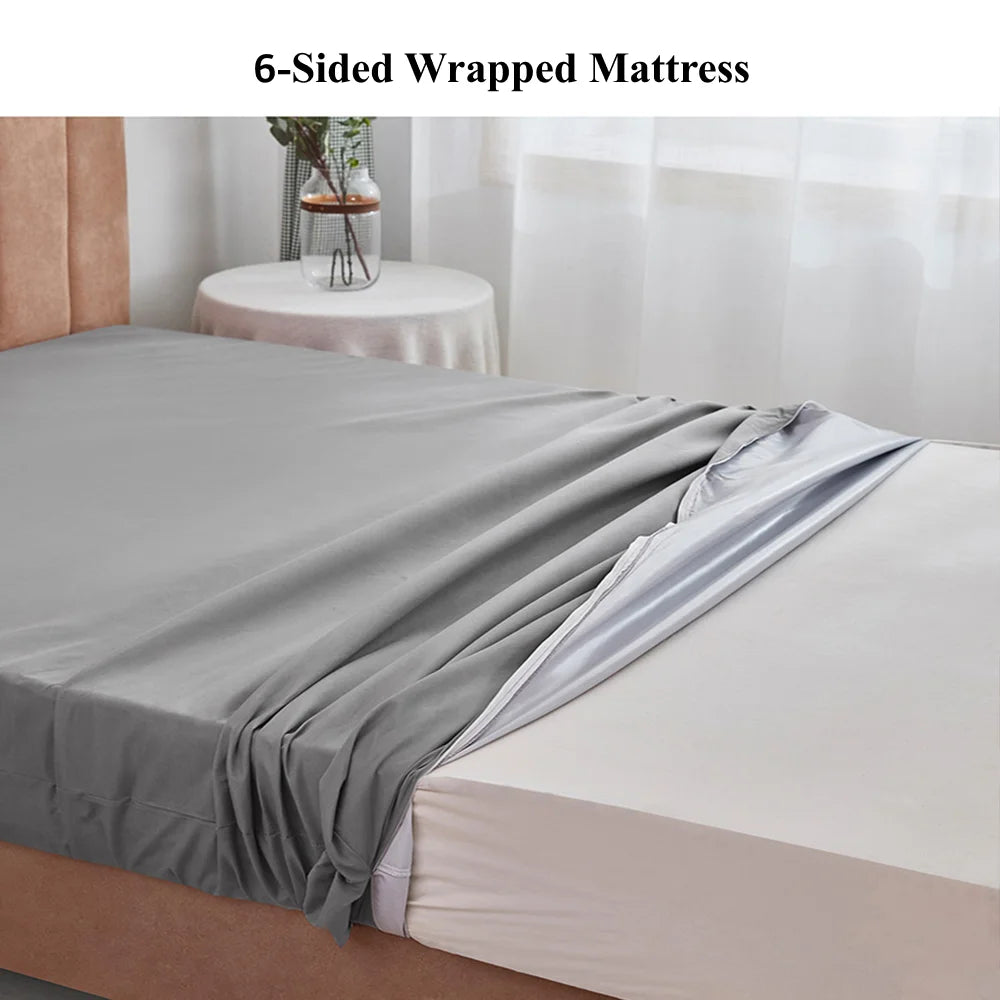6-Sided Waterproof Zippered Mattress Protector