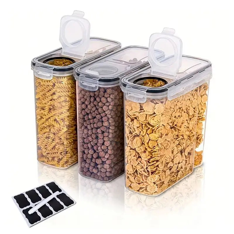 Airtight Grain Containers Set (BPA-Free)
