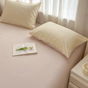 4 Pieces 2 Side Color Bedding Set