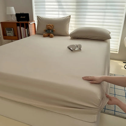 Washed Polyester Fitted Sheet