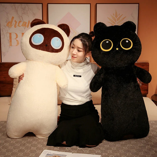 Adorable Hugging Cat Pillow