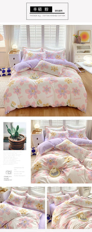 4 Pieces Bedding Set