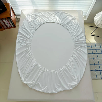 Washed Polyester Fitted Sheet