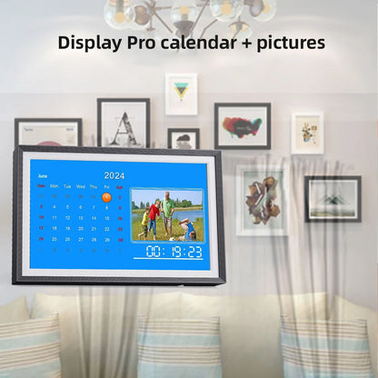 10.1" Digital Photo Frame | 1280×800 IPS Screen with Clock & Calendar